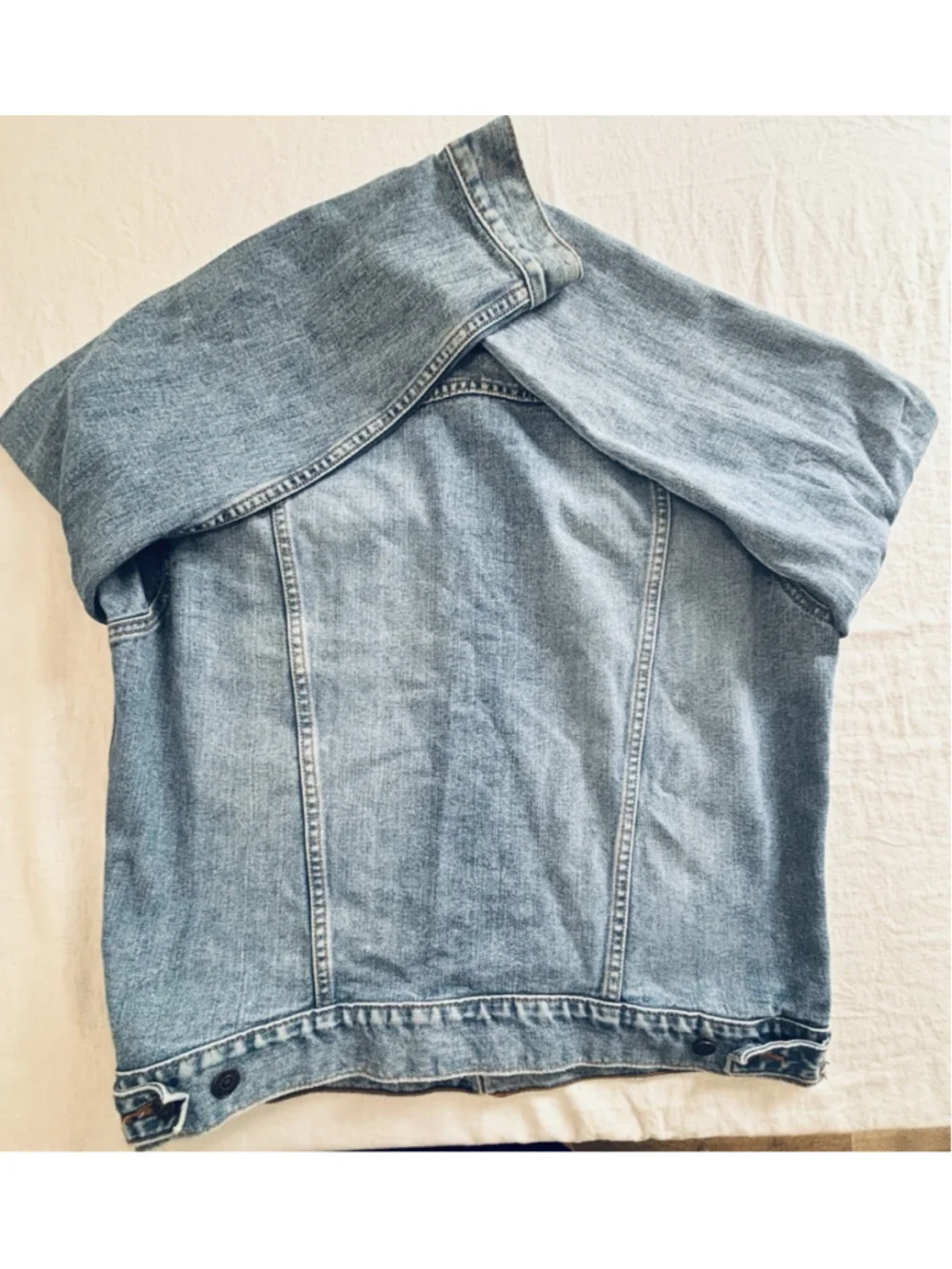 Levis Denim Jean Jacket Trucker Blue 70507-0389 Mens Medium